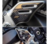 Resin Bike Adesivi Moto Compatibile con Yamaha Tracer 9 GT 2025. Protezione Grip Moto Battitacco da Urti e Graffi. Coppia di Adesivi 3D Resinati Made in Italy