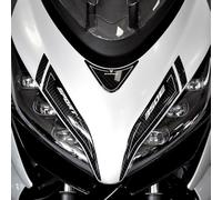 Resin Bike Adesivi Moto Compatibile con Zontes 350E 2023-2026. Protezione Cupolino Frontale da Urti e Graffi. Adesivi Resinati con Effetto 3D Made in Italy