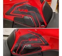 Resin Bike Adesivi Moto Compatibili con Ducati Multistrada V4 2021. Protezioni Laterali da Urti e Graffi. Coppia Adesivi 3D Resinati