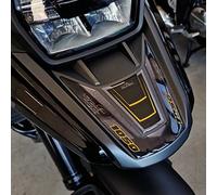 Resin Bike Adesivi Moto Compatibili con Suzuki V-Strom 1050 XT ABS 2022. Protezione Puntale da Urti e Graffi. Adesivi 3D Resinati - Oro e Nero