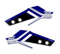 Resin Bike Adesivi Moto Compatibili con Suzuki V-Strom 800 DE 2023-2025. Protezione Moto Paramani da Urti e Graffi. Adesivo 3D Resinato (Bianco Oslo)