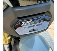 Resin Bike Adesivi Scooter Compatibile con Honda X-ADV 2021. Protezione Frontalino Scooter da Urti e Graffi. Adesivo Resinato con Effetto 3D - Nero e Carbonio