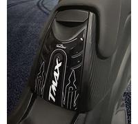Resin Bike Adesivi Scooter Compatibile con Yamaha Tmax 2008 2016. Protezione Sportello Serbatoio da Urti e Graffi. Adesivo 3D Resinato per Maxiscooter - Nero e Bianco