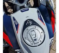 Resin Bike Adesivo Moto Compatibile con BMW R 1250 GS Trophy 2023. Protezione Moto Protezione Serbatoio da Urti e Graffi. Adesivo 3D Resinato GS 1250 Trophy