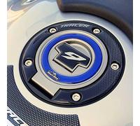Resin Bike Adesivo Moto compatibile con Yamaha Tracer 9 2021. Protezione Tappo Serbatoio da Urti e Graffi. Adesivo 3D Resinato - Blu