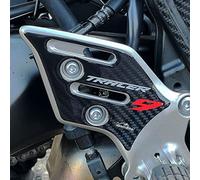 Resin Bike Adesivo Moto Compatibile con Yamaha Tracer 9 2023 2022. Protezione Moto Battitacco. Coppia di Adesivi 3D Resinato Redline