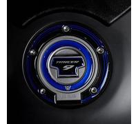Resin Bike Adesivo Moto Compatibile con Yamaha Tracer 9 2023 2022. Protezione Tappo Serbatoio Moto. Adesivo 3D Resinato versione Blu