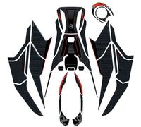 Resin Bike Kit Adesivi Moto Compatibile con Aprilia SR 125-200 2022-2025. Protezioni Moto Serbatoio Completa da Urti e Graffi. Adesivi Resinati con Effetto 3D Made in Italy