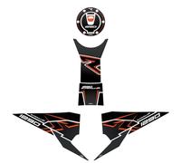 Resin Bike Kit Adesivi Moto Compatibile con Ktm 1290 Super Duke R 2022-2023. Protezioni Para-Serbatoio Base da Urti e Graffi. Adesivi Resinati con Effetto 3D Made in Italy