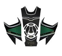 Resin Bike Kit Adesivi Moto Compatibile con Moto Guzzi V100 Mandello 2023-2025 Verde 2121. Protezioni Para-Serbatoio Base da Urti e Graffi. Adesivi Resinati con Effetto 3D