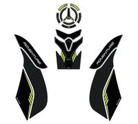 Resin Bike Kit Adesivi Moto Compatibile con QJ Motor SRT 700 X 2024-2025. Protezioni Para-Serbatoio Base da Urti e Graffi. Adesivi Resinati con Effetto 3D Made in Italy