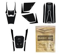 Resin Bike Kit Adesivo Moto Compatibile con Honda ADV 350 2022-2025. Kit Protezione Scooter Tunnel Pedana Sportello da Urti e Graffi. Adesivi 3D Resinati ADV350 Universali