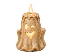 Resin Ghost Candle Light LED Halloween Decoration with Remote Control