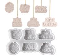 Resin Molds - 2026 Non-Stick Dishwasher Safe Pendant, Resin Casting Molds For Friend | Family Home Party Holiday Indoor Outdoor Baking Kitchen