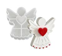 Resin Molds - Reusable Non-Stick Craft Tools | Silicone epossidico Resin Molds For Crafting, Ideal For Soap, Candle, Wax, Plaster Projects, Home Décor, Party Favors, Compleanno, Christmas, And