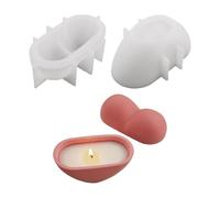 Resin Molds Silicone | Easy Release Reusable - Heart-Shaped Box Silicone Molds - for Wax Epoxy Jars Candle Cups Home Decor Party Favors Holiday Christmas Birthday Beginners