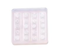 Resin Nails Art Decorations Mold Jewelry Making Tools 3D Flower Bows Earrings Silicone Silicone Nails Carving Resin Nails Art Decorations Mold