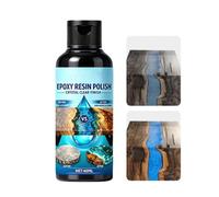 Resin Polishing Kit - 40ml Compound With Sponge, Restores Tables, Jewelry &