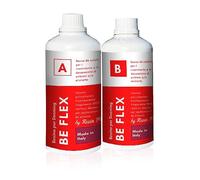 Resin Pro BeFlex Resina Trasparente per Doming, Resistente ai Graffi, da Colata Bicomponente Per Rivestimento e Decorazione di Emblemi ed Etichette, Resina Poliuretanica (200 g)