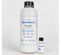 GOMMA SILICONICA LIQUIDA DA COLATA - GR 1000 - per Stampi Resina Fimo Gesso - 20