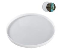 Resin Table Mold Home Decoration - Resin TableMold with 3 TableLegs Smooth Edges and Touch Charcuterie Board Mold, DIY Personalized Crafts Home Decoration