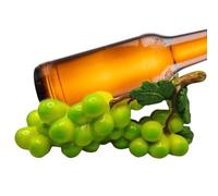 Resin Wine Stand with Grape Design, Stylish Wine Rack Holder for Kitchen Countertop, Resin Home, Weddings, Parties, and Holiday Gatherings, 7.87x3.94x3.35 Inches