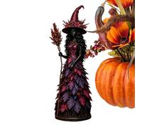 Resin Witch Figurine | Seasonal Table Centerpiece | For Home Office
