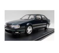 Resina 1:18 Per Saab 9000 Modello Di Auto Volante Montato Sul Pavimento Ornamenti Per Fan Souvenir Da Collezione(Black)