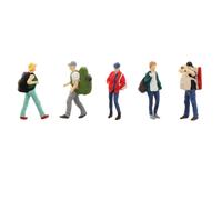 Resina Classica 1/64 Figure Diorama Street Scene Model Hiker Layout Decor