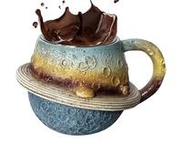 Resina Coffee Cup - 5.12x3.94x3.15 Pollici In Acciaio Inossidabile Astronauta Tazze Carine Per Donne | Novità Bevande Per Bevande Decorazioni In Camera Per Il Latte Da Tè Vino Birra Cucina Da Cucina C
