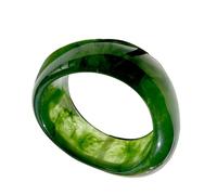 Resina di caffè miscelata liscia transizioni di colore disegni gioielli alla moda pezzi dichiarazione per donne e ragazze Ombres resina marrone, Misura unica, come descritto