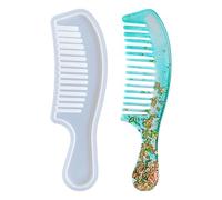 Resina Di Pettine - Masto Di Pettine In Silicone | Stampo Per Spazzole Per Capelli Durevoli E Flessibili Per Fusione Di Resina Epossidica | Perfetti Per La Spazza Per Capelli In Silicone Per Me