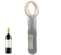 Resina di supporto in rete riutilizzabile - Borse da vino chic per viaggi, borse da vino sofisticate, portabevande resilienti, soluzione speciale per trasportare bottiglie | Accessorio raffinato e fi