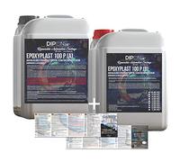 Resina epossidica 2K di qualità professionale, a bassa emissione di odori e UV per gioielli, legno, tavolo, acquario, terra, costruzione di stampi e rivestimento per pavimenti