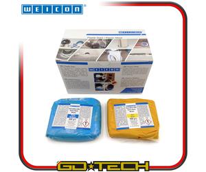 RESINA EPOSSIDICA BICOMPONENTE Weicon STUCCO METALLI ALTE TEMPERATURE 800g