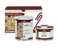 RESINA EPOSSIDICA PER INGLOBAMENTO 1KG + 0,400 CATALIZZATORE - GLASS 2K - BORMA WACHS