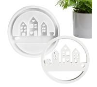 Resina epossidica Per La Casa, In Silicone Casting, Strumento Artigianale A Forma Di Cuore Ad Anello, Materiale Flessibile Durevole | Ciondolo In Gesso Per Fai Da Te Decorazione