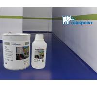 Resina Epossidica per Pavimenti 1Kg (A+B) 9/11 Mq BLU 5012 LUCIDA Bicomponente