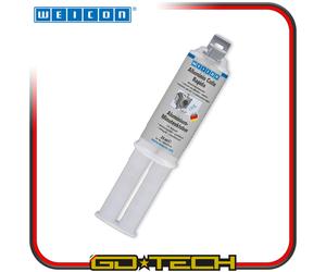 RESINA EPOSSIDICA RAPIDA ALLUMINIO Weicon COLLA BICOMPONENTE CERCHI IN LEGA