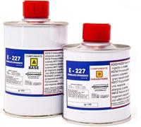 Resina Epossidica Stratificazione E227 300g A+B Trasparente Modellismo