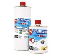 RESINA EPOSSIDICA TRASPARENTE, E-30 FAST A+B, Certificata Atossica, 1600 GR