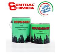 Resina Epossidica Trasparente Effetto Acqua 1,6 KG ( 1000+600)