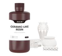 Resina in ceramica Like 3D, JAMG HE Ceramic Like Resin for DLP LCD 3D Printer Resin UV Curing 405 nm 290 °C Heat Resistance High Activity High Precision Low Shrinkage White 500 G
