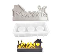 Resina In Silicone Stampo Casa Tema Stampi Artigianali Stampi A Candela A Candela Silicone Adatti Per Supporto Per Candelabri Stampo