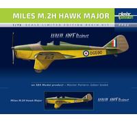 resina Miles M.2H Hawk Major kit completo 1/72 SBS modello Plastic Passion PP02