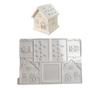 Resina Natale Creativa Caste Stampi In Silicone Robusto Eleganti Accessori Portatili Per Progetti Artigianali Ornamenti Decorativi Domestici