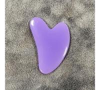 Resina Naturale Giada Pietra Gua Sha Gouache Raschietto Massaggiatore for Viso Corpo Sollevamento Della Pelle Del Viso Rughe Rimuovi Bellezza Strumenti for La Cura SPA,Resina Red-C Collezioni di casa