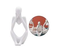 Resina Pensatore Scultura Uomo di Pensiero Figurine Moderna Hollow Statue di