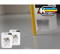 Resina Per PAVIMENTI GRIGIA Opaca 1Kg interni /esterni Pavimento Cemento-Asfalto