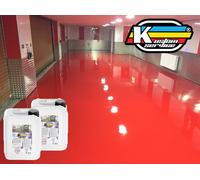 Resina Per PAVIMENTI PAVIMENTO Colorata Opaca 4Kg Bicomponente 15/25 Mq